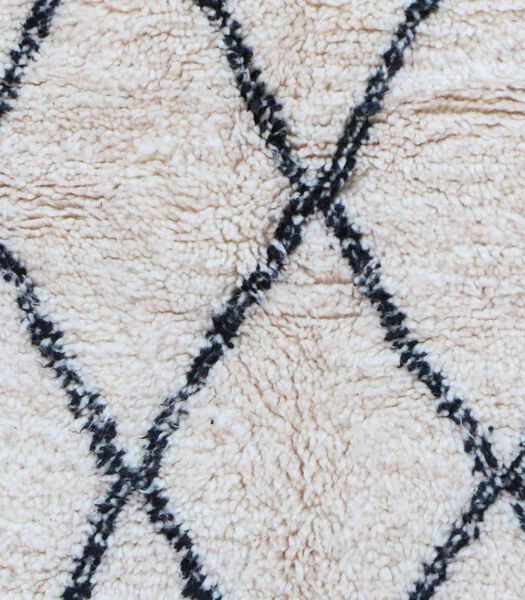 Tapis Berbere marocain pure laine 133 x 250 cm
