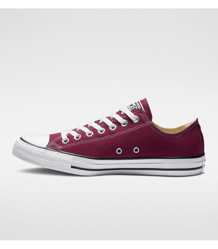 Baskets Converse All Star Ox Toile Rouge image number 1