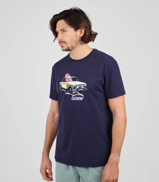 Grafisch T-shirt met korte mouwen TAVIRI