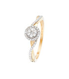 Ring 'Mon idéal' geelgoud en diamanten image number 0