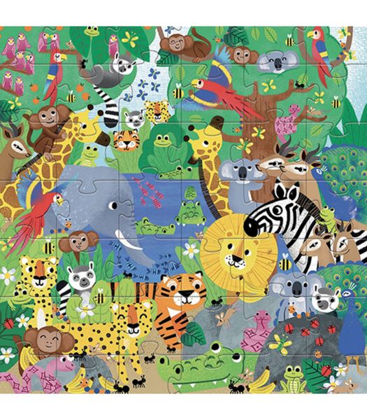 Jungle Puzzle 1 à 10