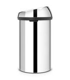 Touch Bin, 60 litres - Brilliant Steel image number 1