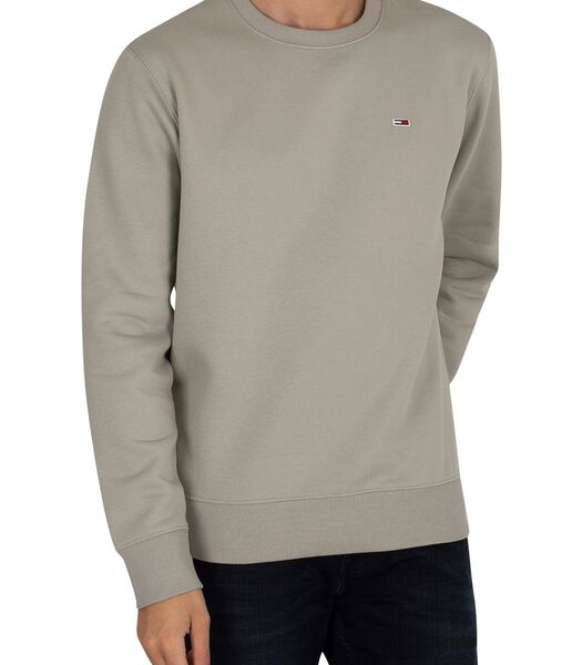 Regular fleece sweatshirt