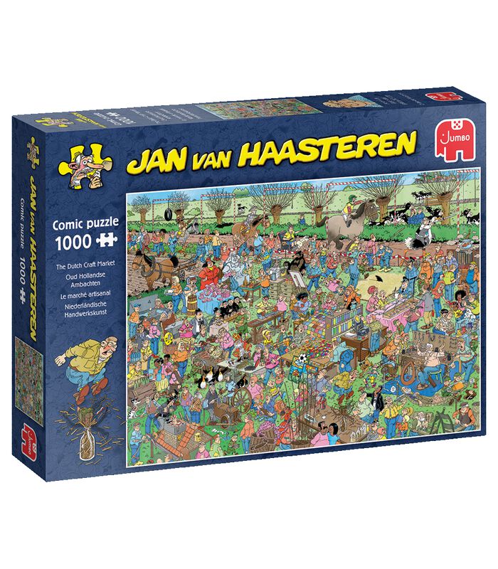 JvH Puzzle Le marché artisanal (1000 pièces) image number 0