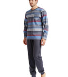 Pyjama broek top lange mouwen Cassette A Antonio Miro image number 2