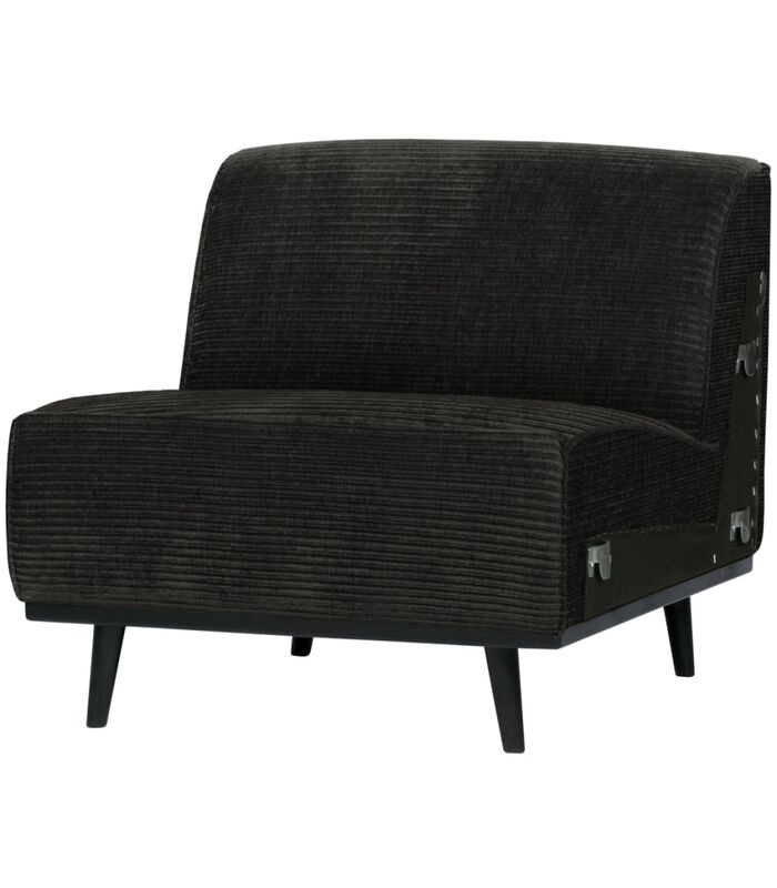 1-Seater Element  - Polyester - Graphite - 77x79x93  - Statement image number 1