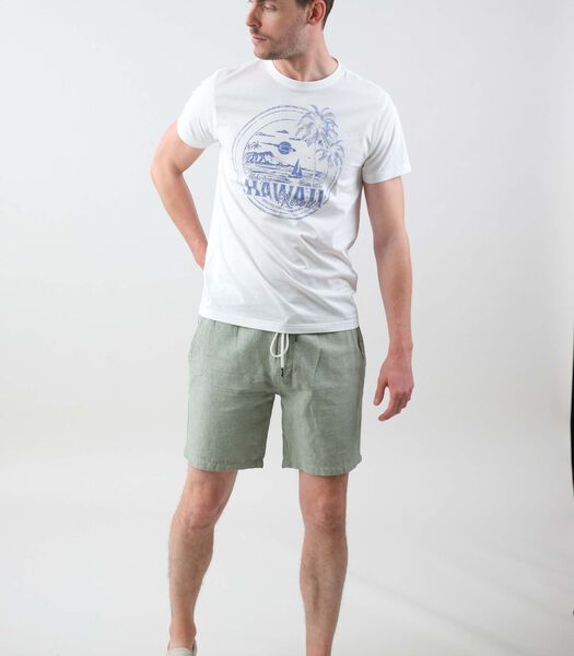 MAHALO - T-shirt tropical pour homme homme en coton