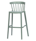 Lot de 2 chaises d'interieur et d'exterieur - Plastique - Vert - 103x54x51 - Bliss image number 2