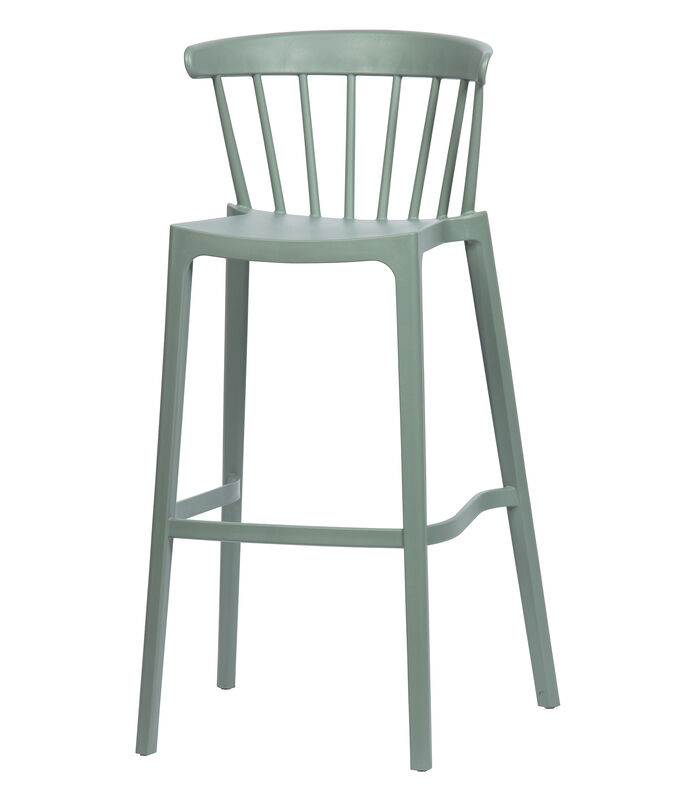 Lot de 2 chaises d'interieur et d'exterieur - Plastique - Vert - 103x54x51 - Bliss image number 2