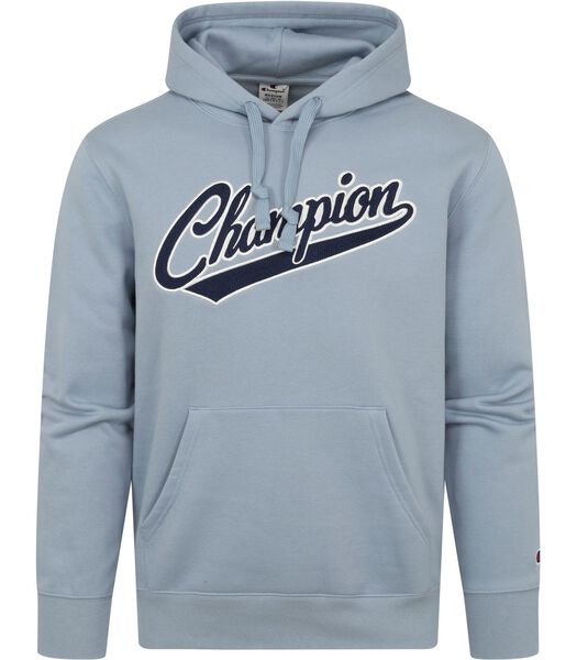 Hoodie College Logo Lichtblauw