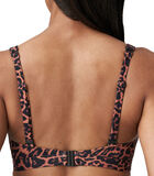 Bikinitop met luipaardprint zonder beugel Holiday image number 1