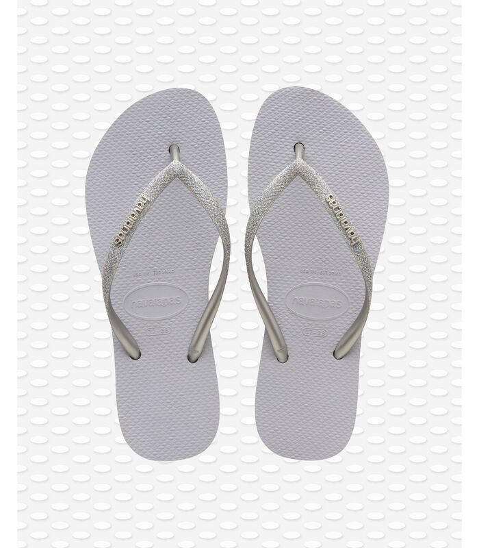 Dames slippers Slim Flatform Glitter image number 2