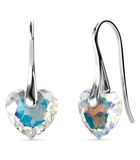 Crystaline Heart oorbellen - Oostenrijks kristal van zeer hoge kwaliteit image number 0