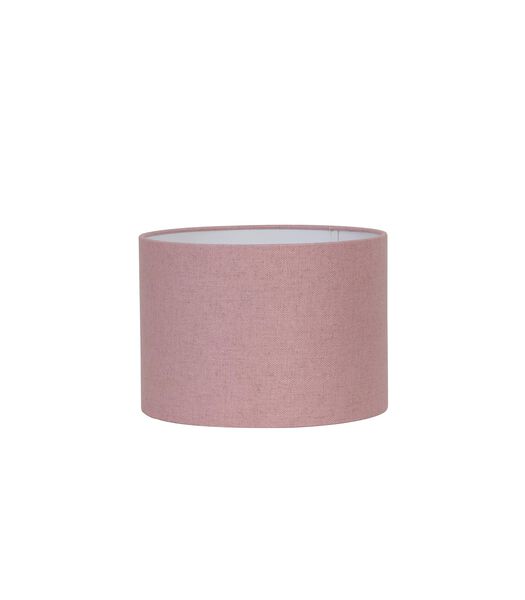 Abat-jour cylindre Livigno - Rose - Ø30x21cm