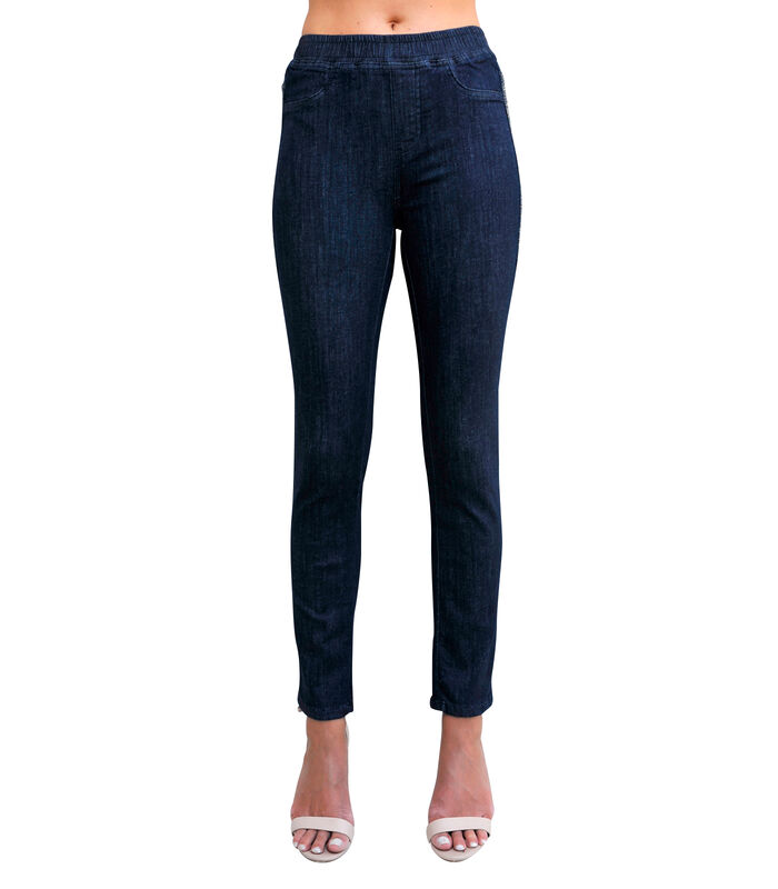 VENDY Jeans brut slim ceinture élastiquée image number 0