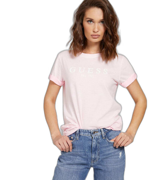 T-shirt à manches courtes femme 1981 Roll Cuff