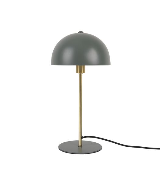 Tafellamp Bonnet - Metaal Jungle Groen - 20x20x39cm