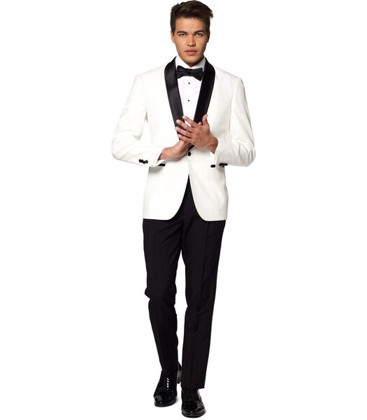OppoSuits Pearl White Suit