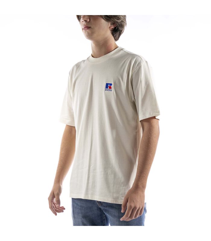 Russell Atletische Badley Cream T-Shirt image number 1