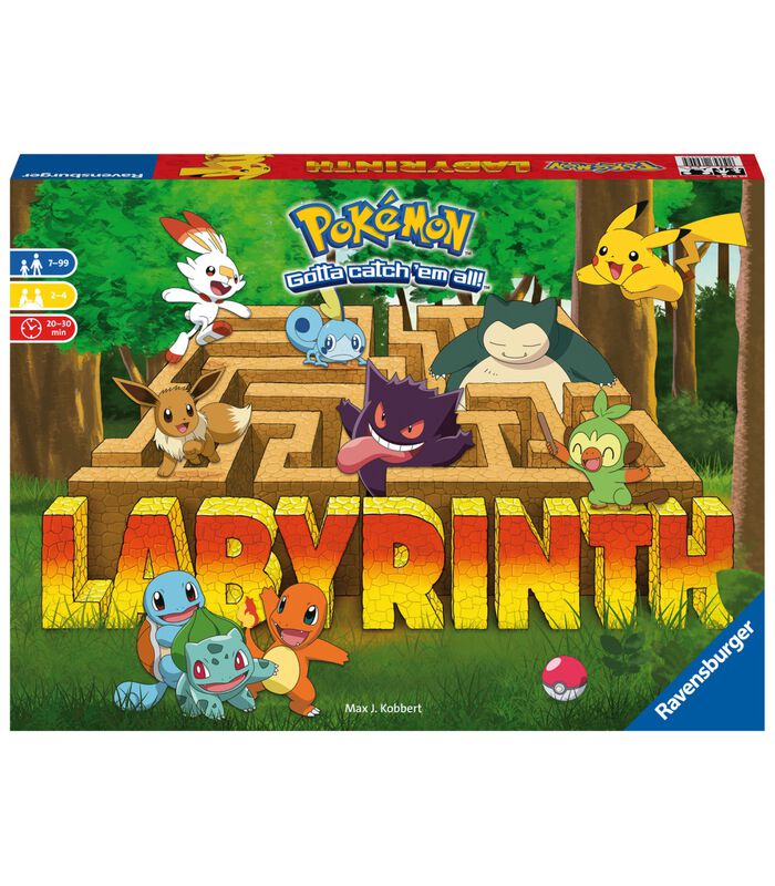 Pokémon Labyrinth Jeu de société Famille image number 0
