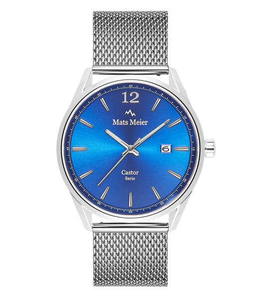 Castor Horloge Zilverkleurig MM01007