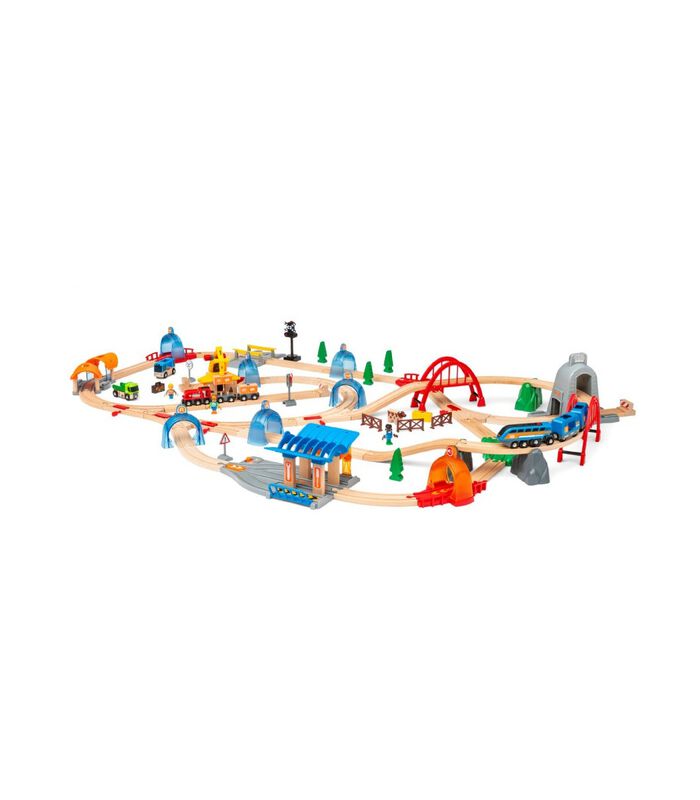 BRIO Smart Tech Sound Action Tunnel Deluxe Set - 91-delig image number 2