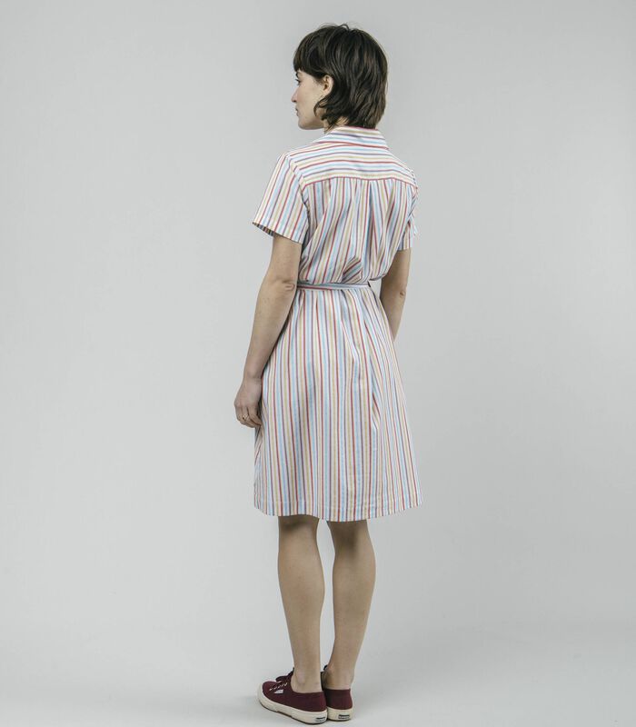 Downtown Stripe Shirt Dress image number 3