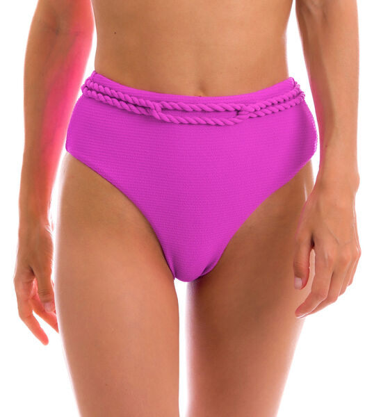 Bas de maillot de bain Taille haute St-Tropez-Pink Hotpant-High UPF 50+