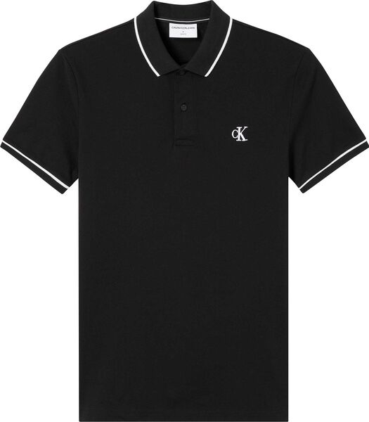 Calvin Klein Tipping Zwart Poloshirt