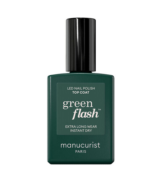 MANUCURIST - Green Flash Top Coat 15ml