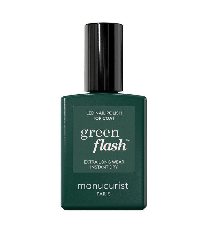 MANUCURIST - Green Flash Top Coat 15ml image number 0