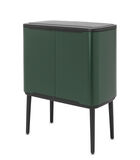 Bo Touch Bin, 3 x 11 litres - Pine Green image number 1
