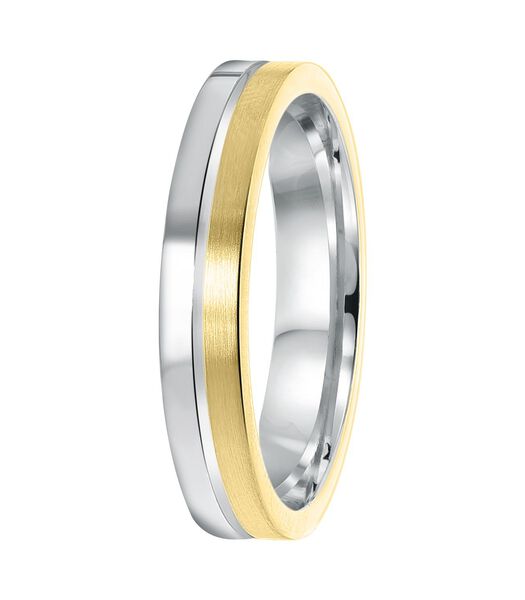 Ring 'Ankara' Zilver - zilverkleurig-goudkleurig