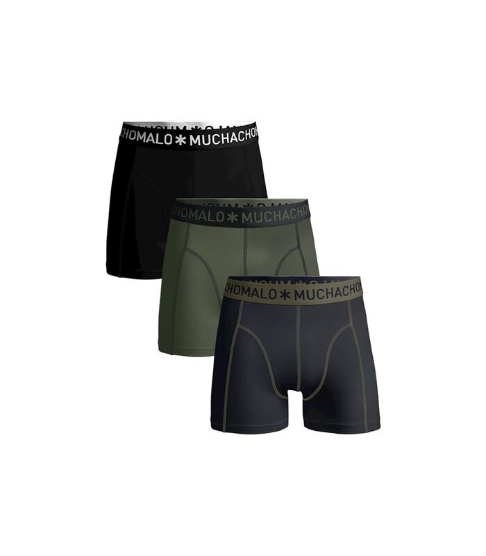 Boxer-shorts Lot de 3 Solid 186 image number 0