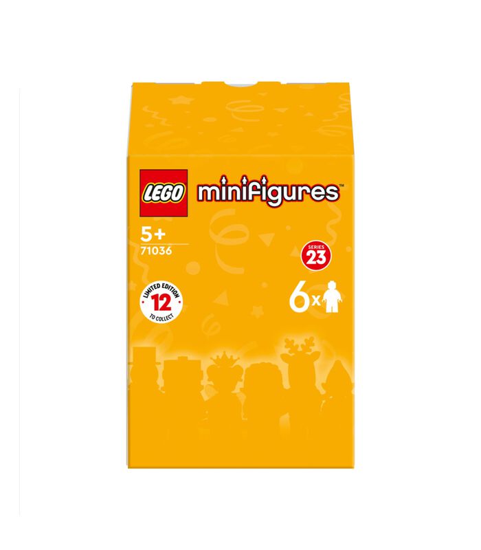 Minifiguren Serie 23 - Set Van 6 Losse Poppetjes (71036) image number 0