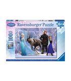 puzzel Disney Frozen In het rijk de Sneeuwkoningin - 100 stukjes image number 0