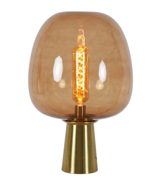 Tafellamp Maysony - Bruin - Ø40cm