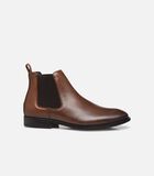TECHNICAL LEATHER CHELSEA Boots image number 4