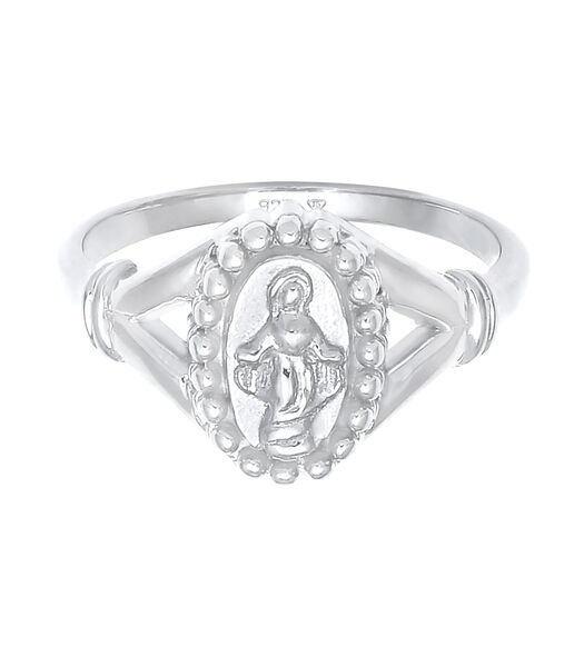 Ring Dames Marian Image Symbol Faith Religion Trend In 925 Sterling Silver