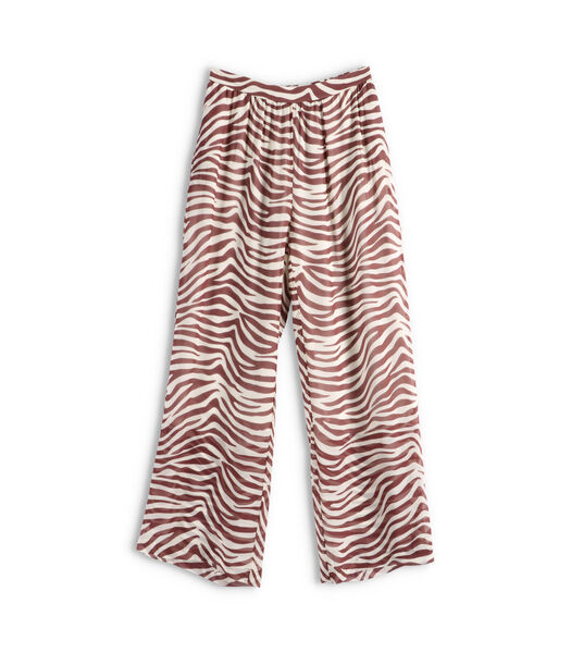 Cliffhanger Safari - Pantalon marron et blanc