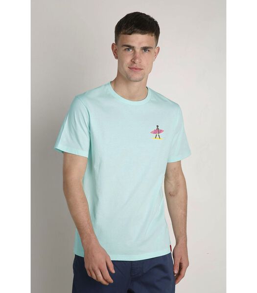 T-Shirt Surf Mintgroen