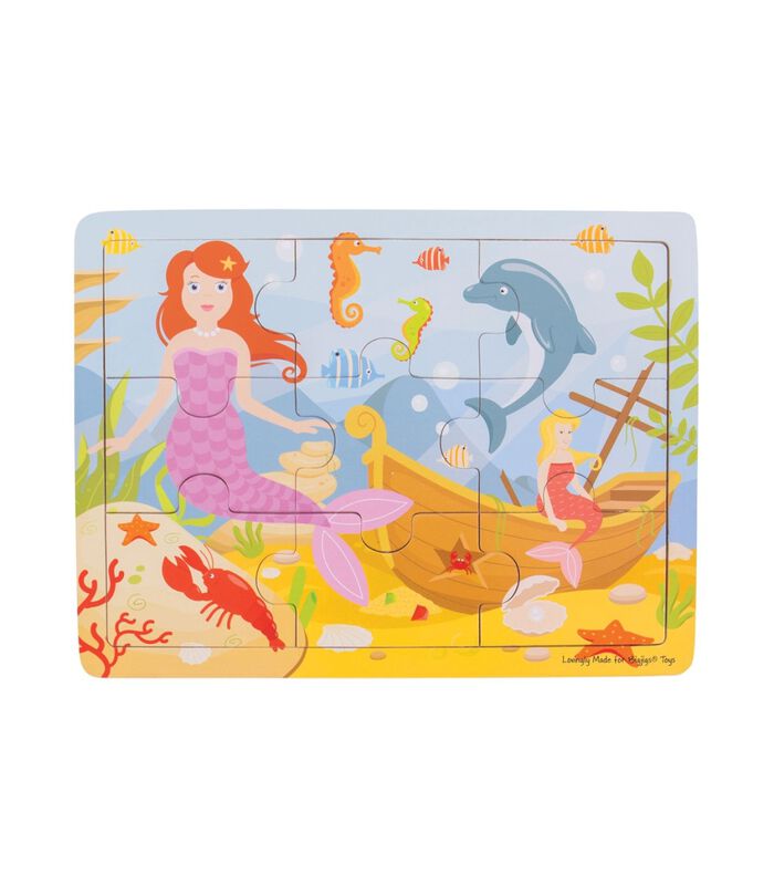 Tray Puzzle - Mermaid image number 0
