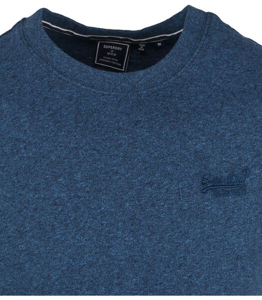 Superdry T-Shirt Classique Bleu Foncé