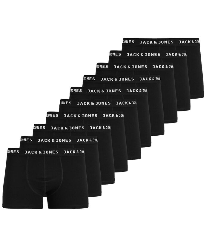 Boxershorts JACHUEY - 10 pack - Trunks - Zwart image number 0