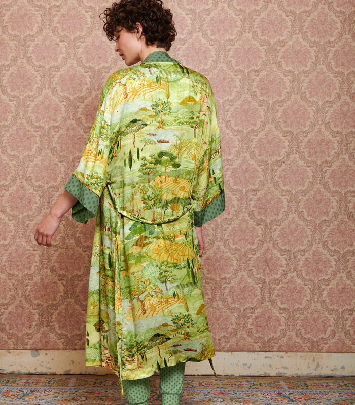 Noelle - Kimono à Imprimé Fleuri Toscana image number 4