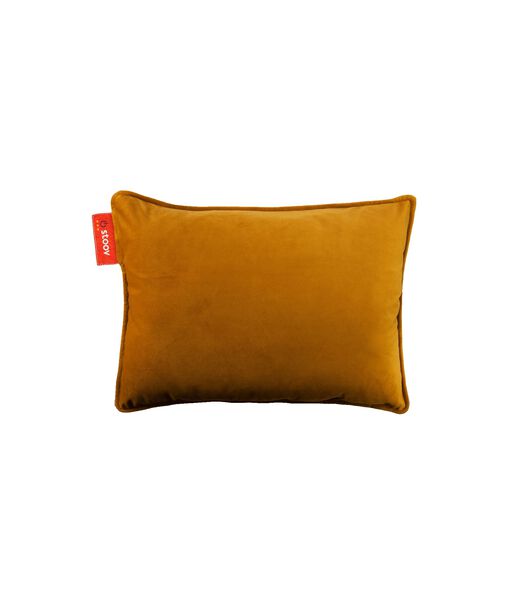 Ploov - Coussin Chauffant - 45x60 Velours - Ginger Gold