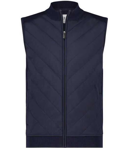 State Of Art Bodywarmer Zip Navy