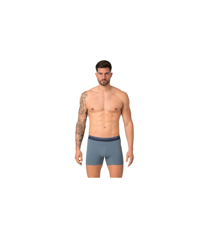 Muchachomalo Boxer-shorts Lot de 3 Cotton Bleu image number 3