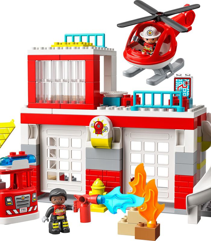 LEGO 10970 La caserne et l'hélicoptère des pompiers