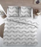 Housse de couette Roos Grey Coton image number 0